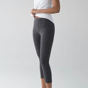 Lululemon Wunder Under Crop Hi Rise